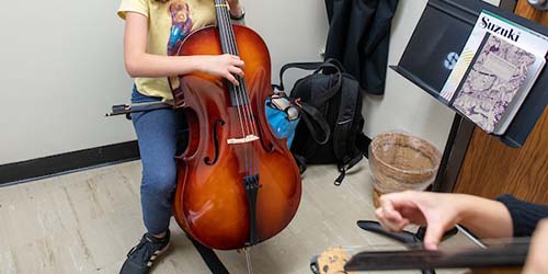 Private cello lesson