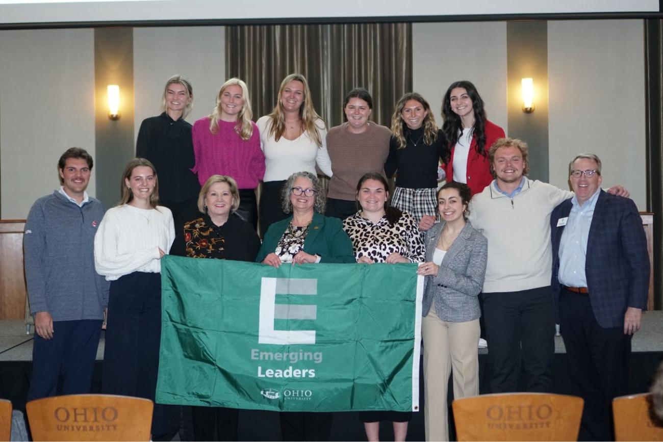 EL Group Photo With EL Flag