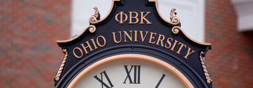 Phi Beta Kappa Ohio University Clock