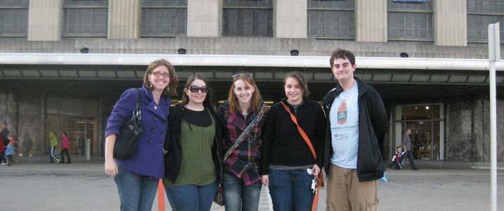 Ohio University History Association trip to Cincinnati to see a Civil War exhibit and the Dead Sea Scrolls.