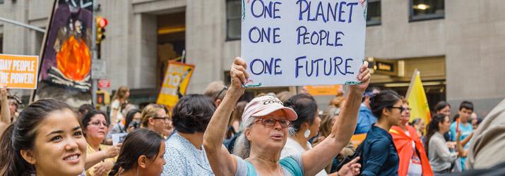 Social and Environmental Justice photo of protest march