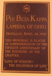 Phi Beta Kappa Lambda of Ohio University
