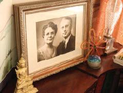 Framed Photo of David and Gladys Patton