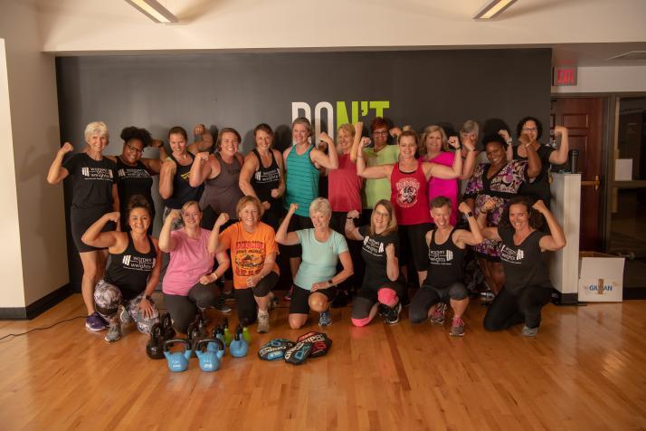 Women on Weights group shot