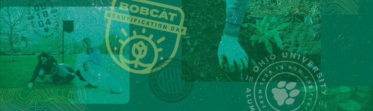 Decorative Hero for Bobcat Beautification Day