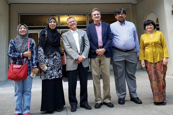 Razak Chair with National Library visit