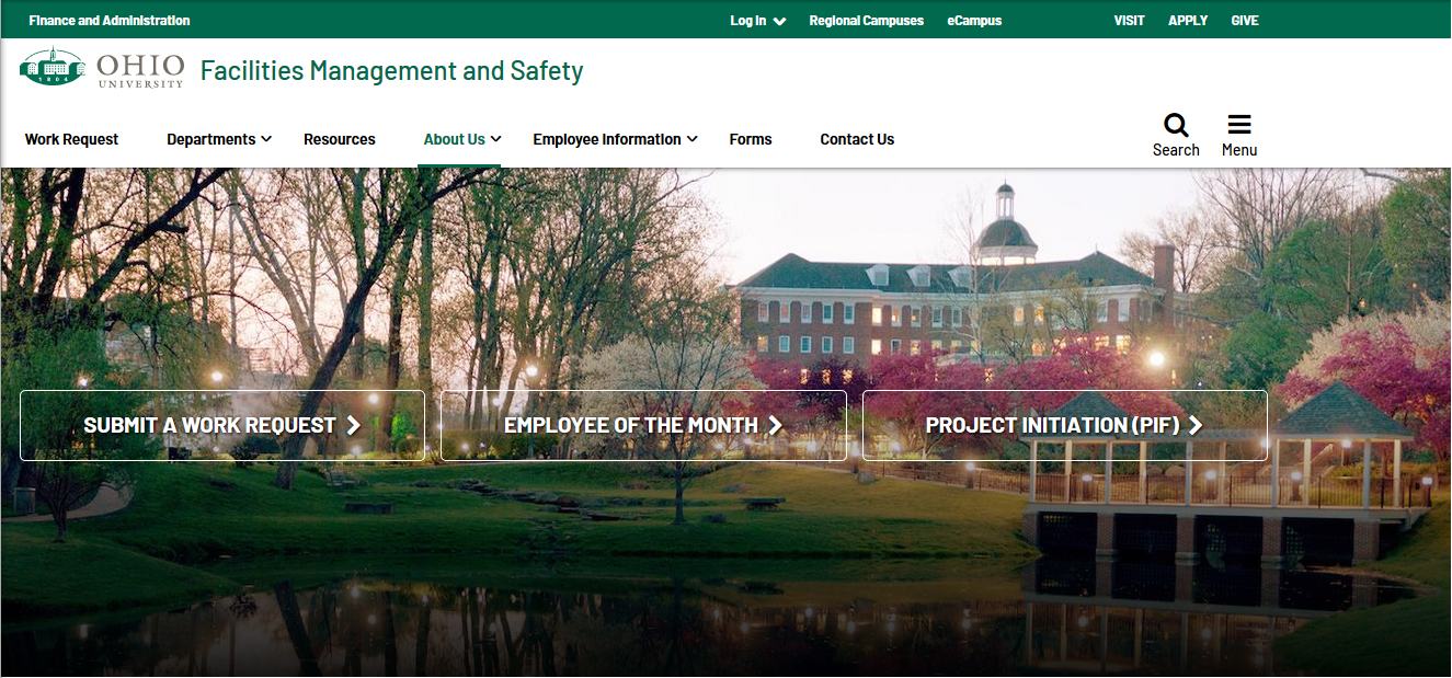 New FMS Homepage 