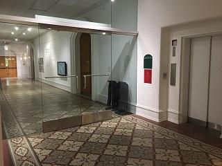 Glass doors