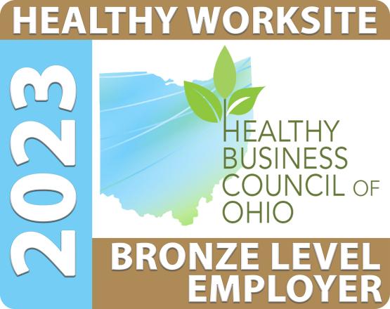 Healthy Wortksite Bronze Level Employer for 2023