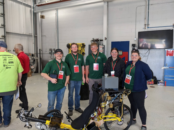 Russ College students in the Fluid Power Vehicle Challenge