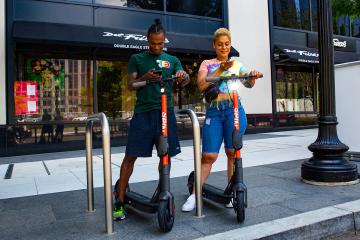 Spin e-scooters