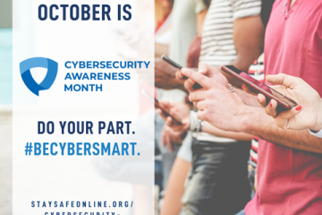 cybersecurity month promotion