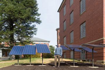 Solar panels at Ridges