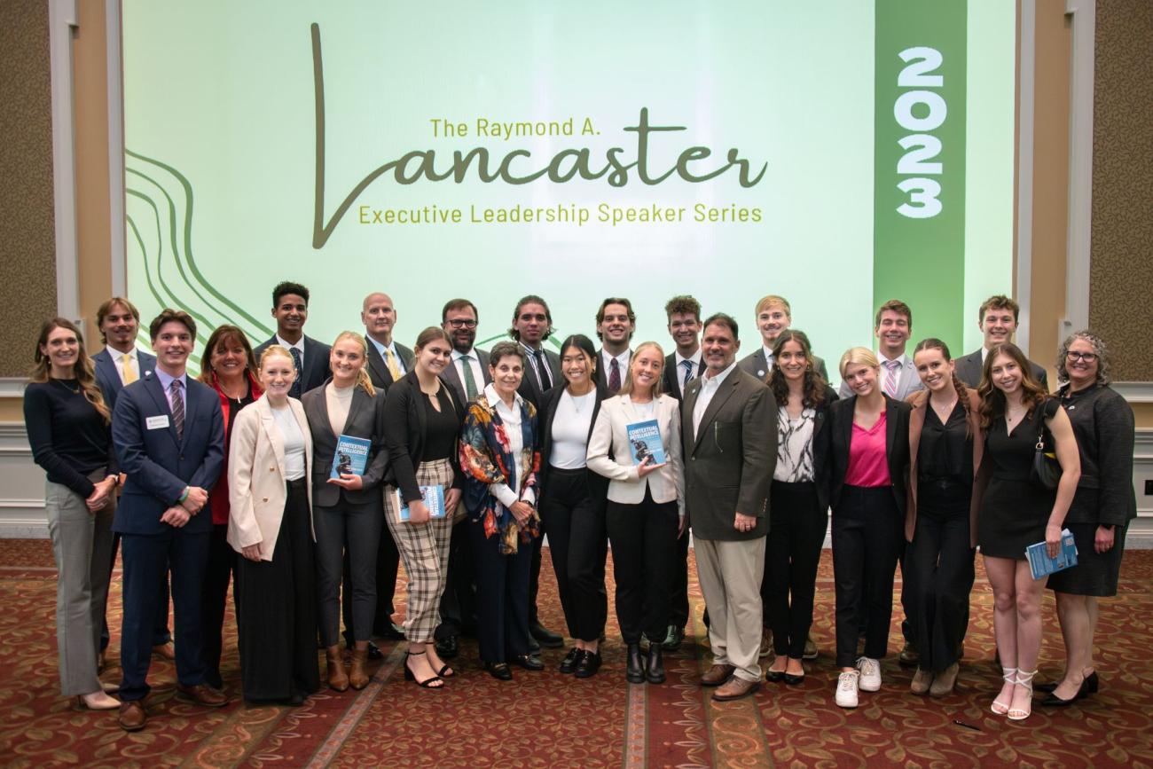 Group Photo at Lancaster Speaker Series