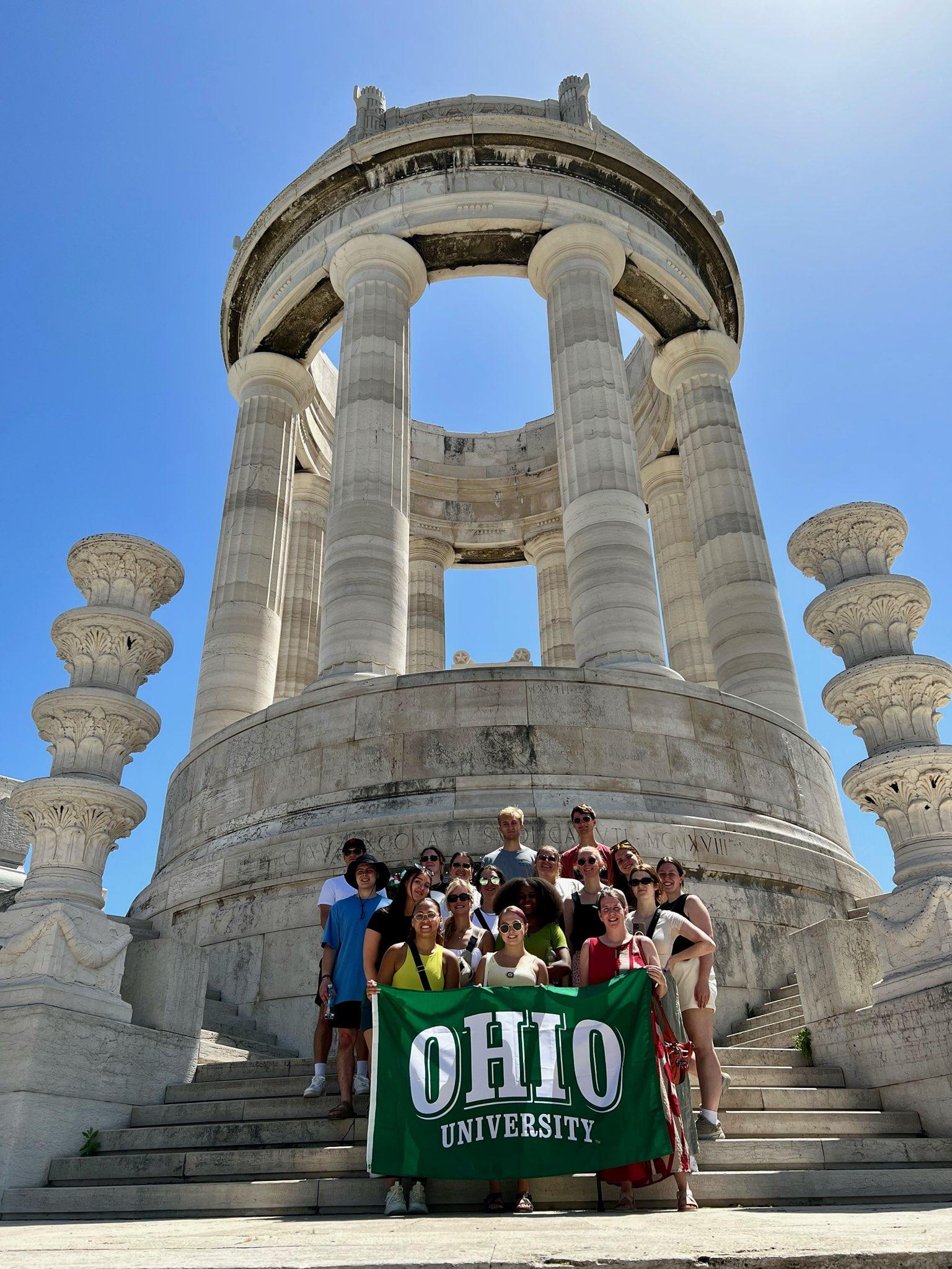 OHIO students in Ancona, Italy for the GCP