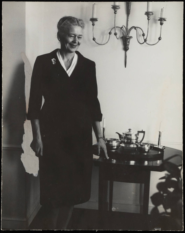 Elizabeth Baker, Ohio University first lady portrait, circa 1950s