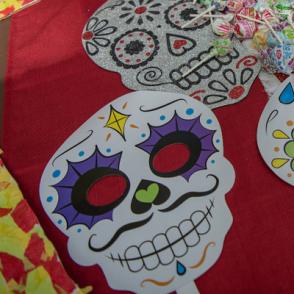 Spanish Club poster for Day of the Dead