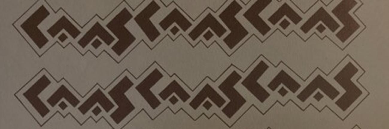 A brown and beige pattern