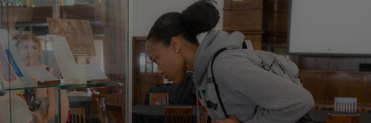 Student at Ohio History Center