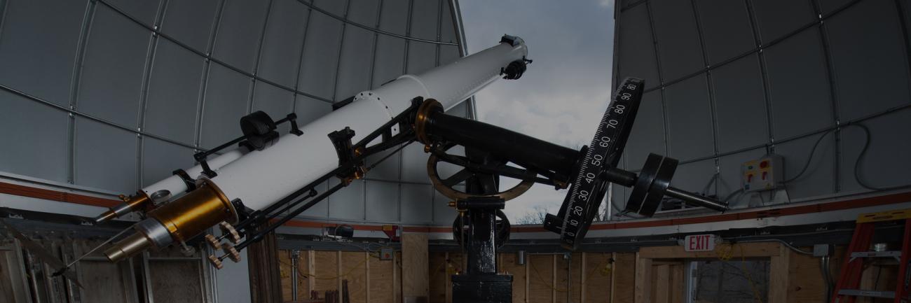 Telescope at the Ohio University Observatory