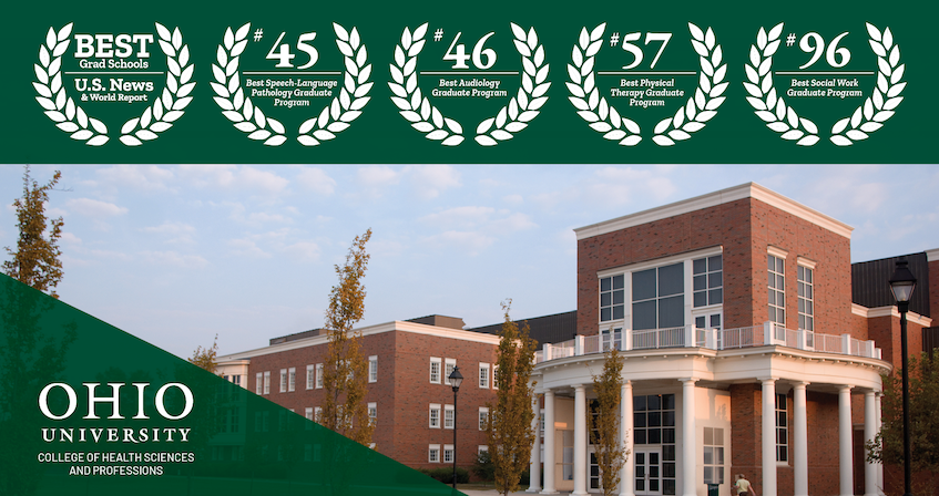 Several CHSP programs recognized nationally in latest U.S. News & World  Report rankings | Ohio University