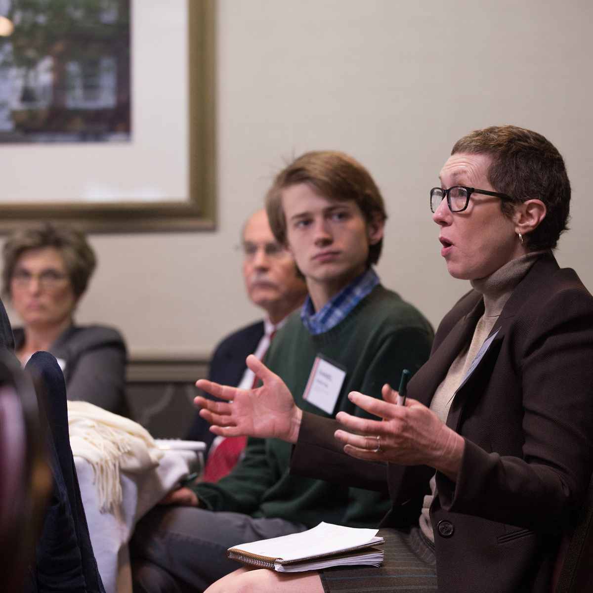 Local social work professionals visit Ohio University for a symposium