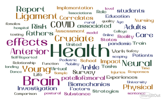 Most Common Keywords in CHSP Publications