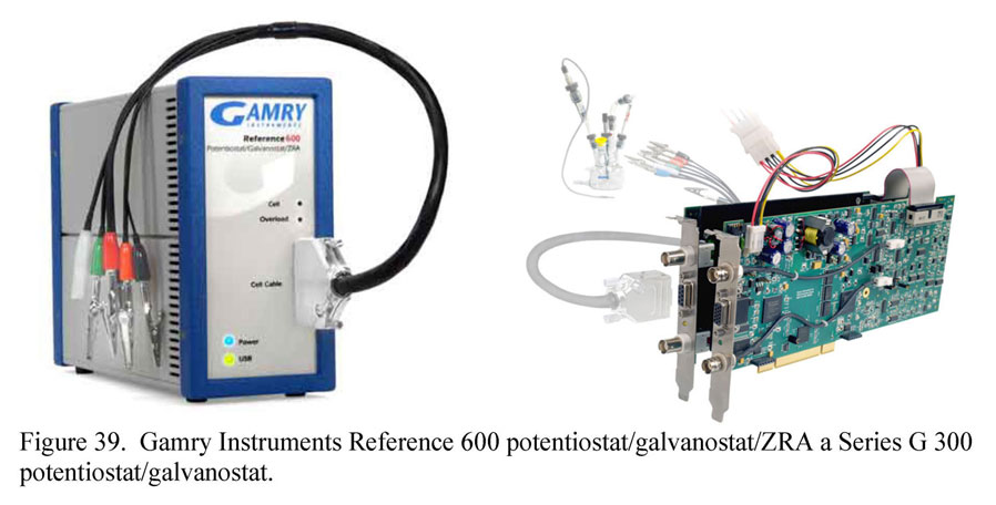 Gamry Instruments Reference 600 potentiostat/galvanostat/ZRA a Series G 300 potentiostat/galvanostat