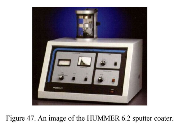 An image of the HUMMER 6.2 sputter coater