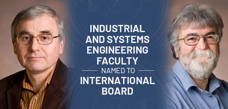 Two Industrial And Systems Engineering Faculty Two Of Six U.S. Reps ...