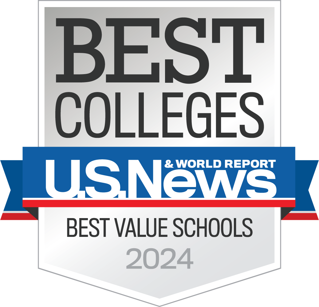 Best Colleges - Best Value Schools 2024 Award Badge