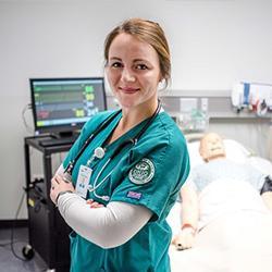 nurse in a hospital setting