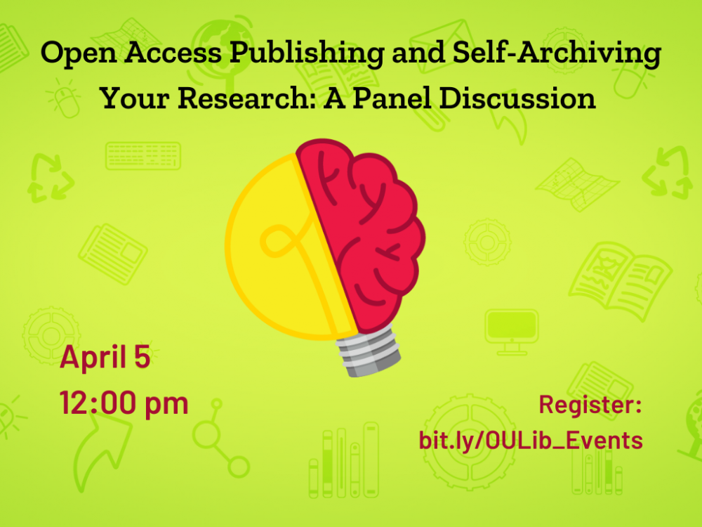 OHIO Libraries to Host Open Access Publish and SelfArchiving Panel