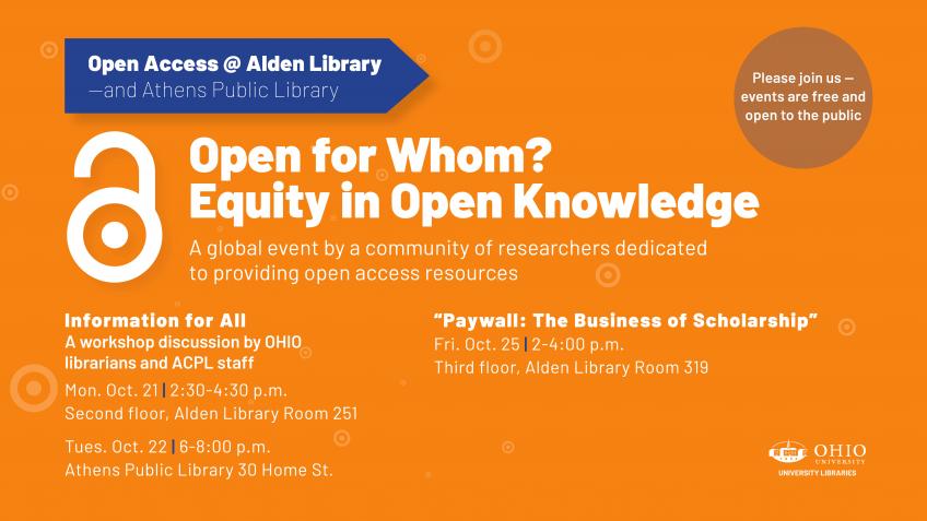 Open Access event banner