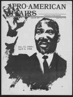 Afro-American Affairs Cover, 1972