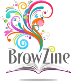 BrowZine logo showing an open journal with colorful abstract swirls above