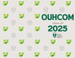 OUHCOM 2025 printable commencement sign