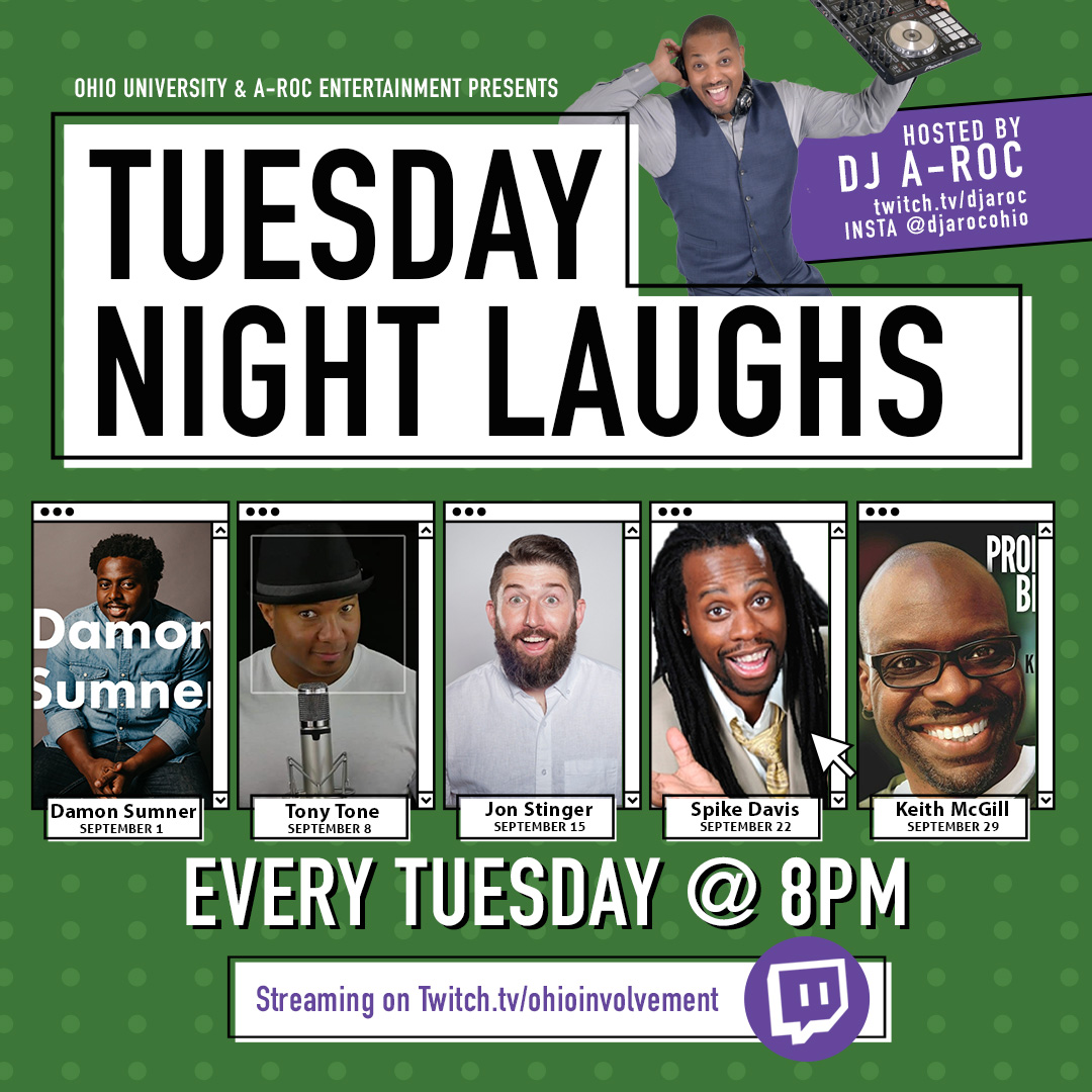 Tuesday Night Laughs (sponsored) Ohio University