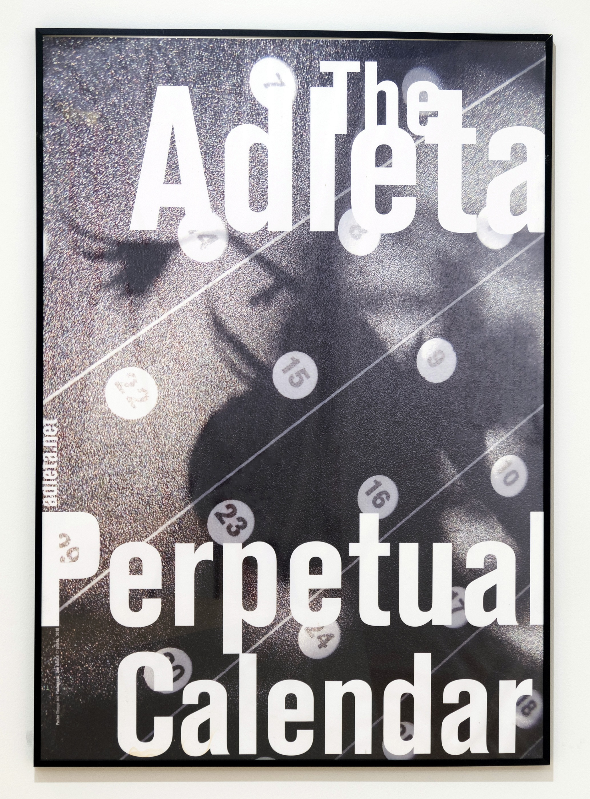 Promotional Poster for the Adleta Perpetual Calendar