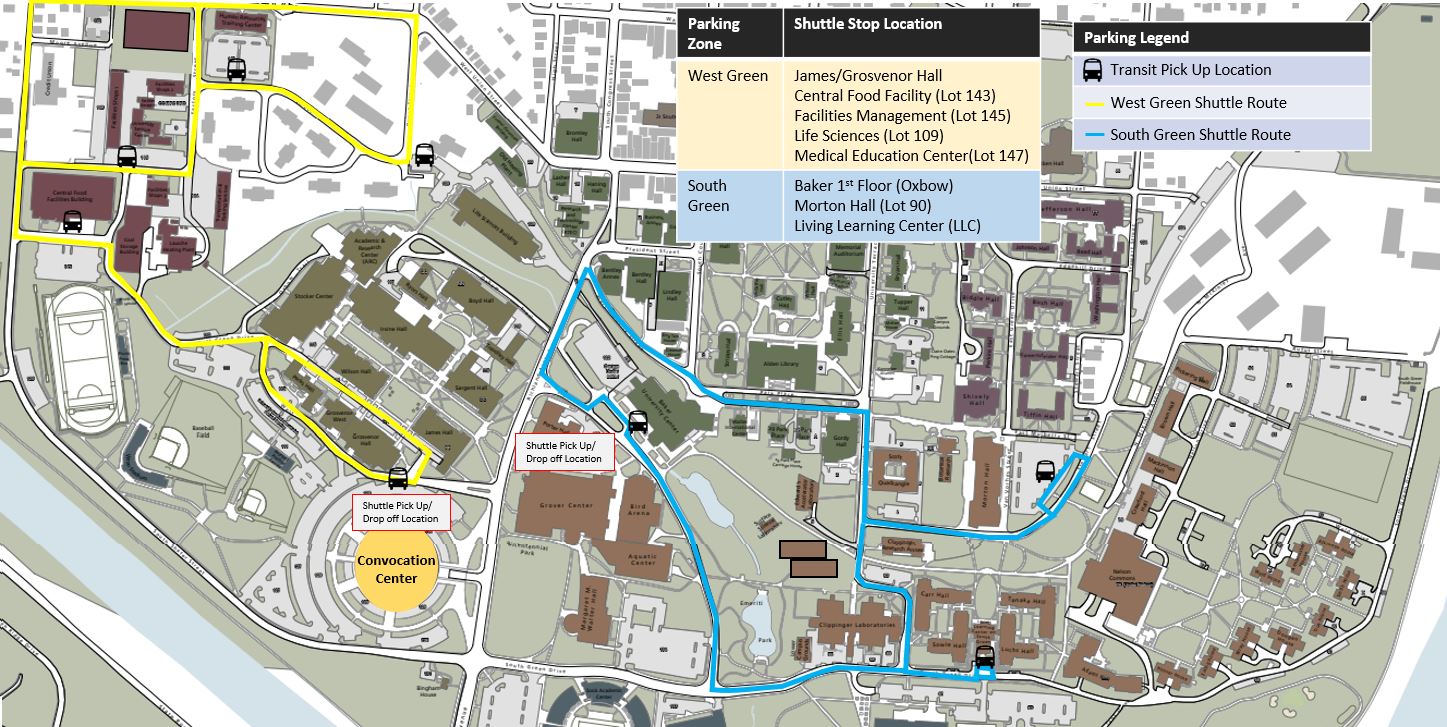 Traffic and limited campus parking on football game days