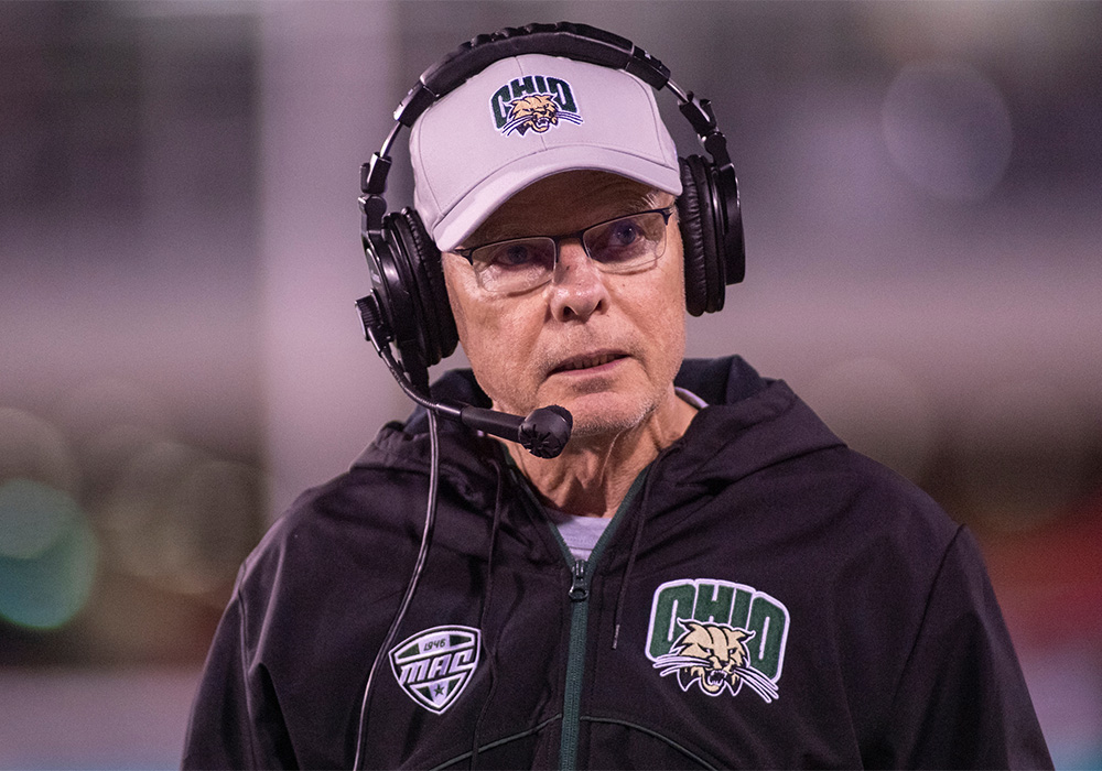 Former Ohio University football coach Frank Solich.