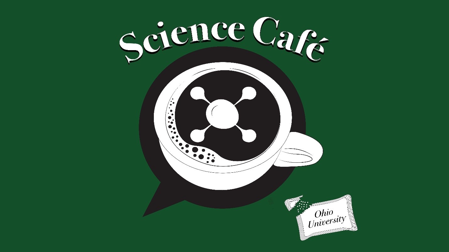 A logo for the Science Cafe