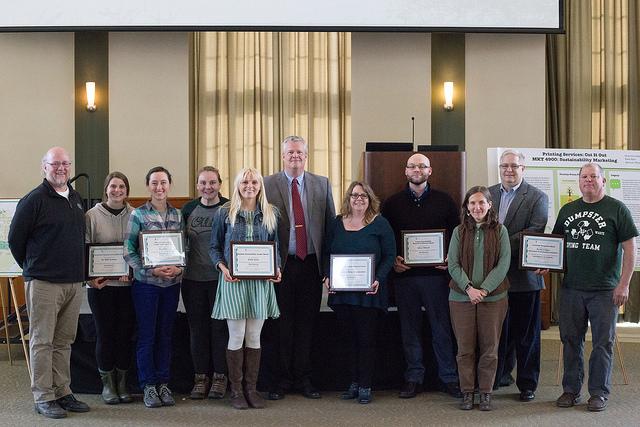 Group of Sustainability Award winners