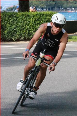 Participated as a representative of Japan at the World Triathlon Championship in Lausanne, Switzerland 