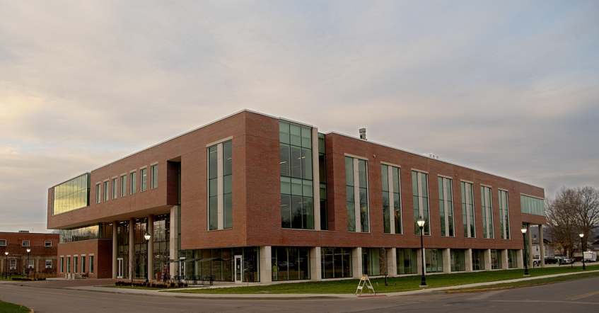 Heritage Hall, the college’s new, state-of-the-art medical training facility on the Athens campus.