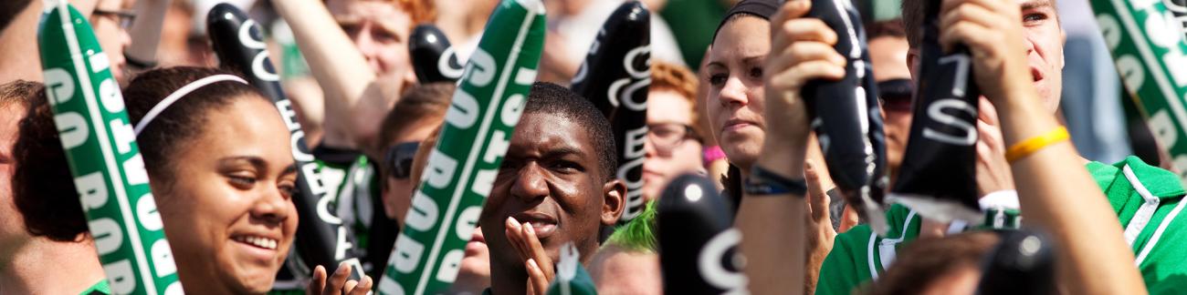 Fans enjoying OHIO Football