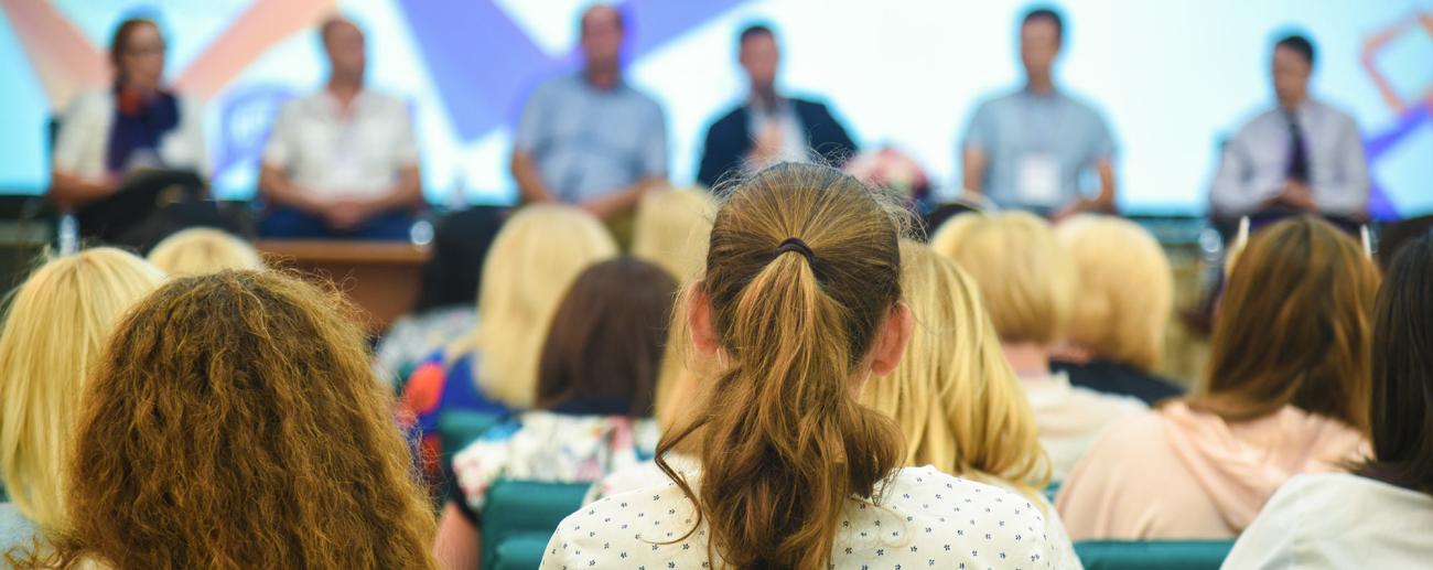 Public policy panel and audience