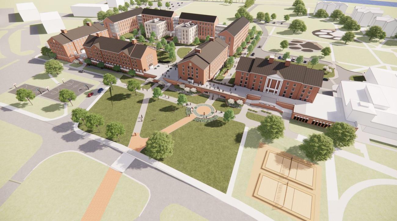 New construction rendering on South Green