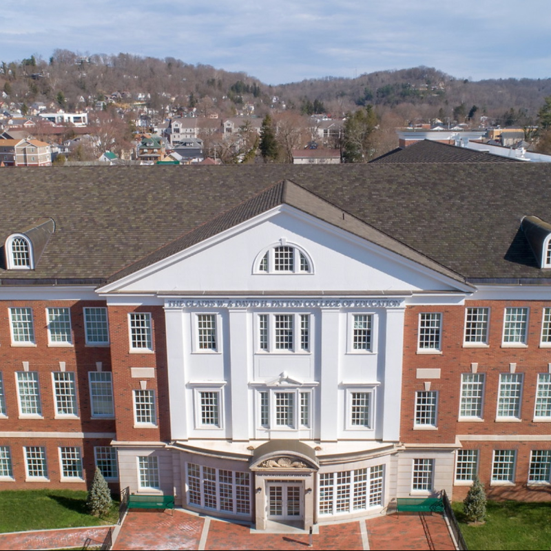 Exterior photo of McCracken Hall