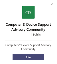 Join the Computer & Device Support advisory community